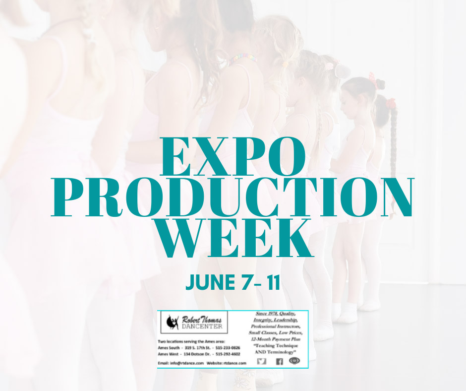Expo Production Week Flyer