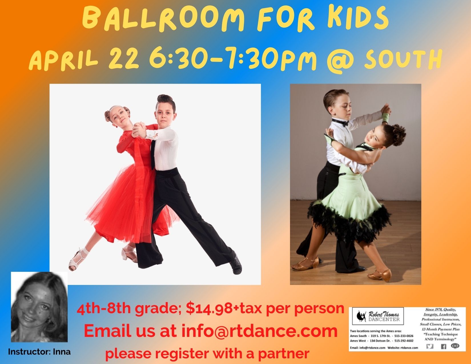 Kids Ballroom Dance Class 2022