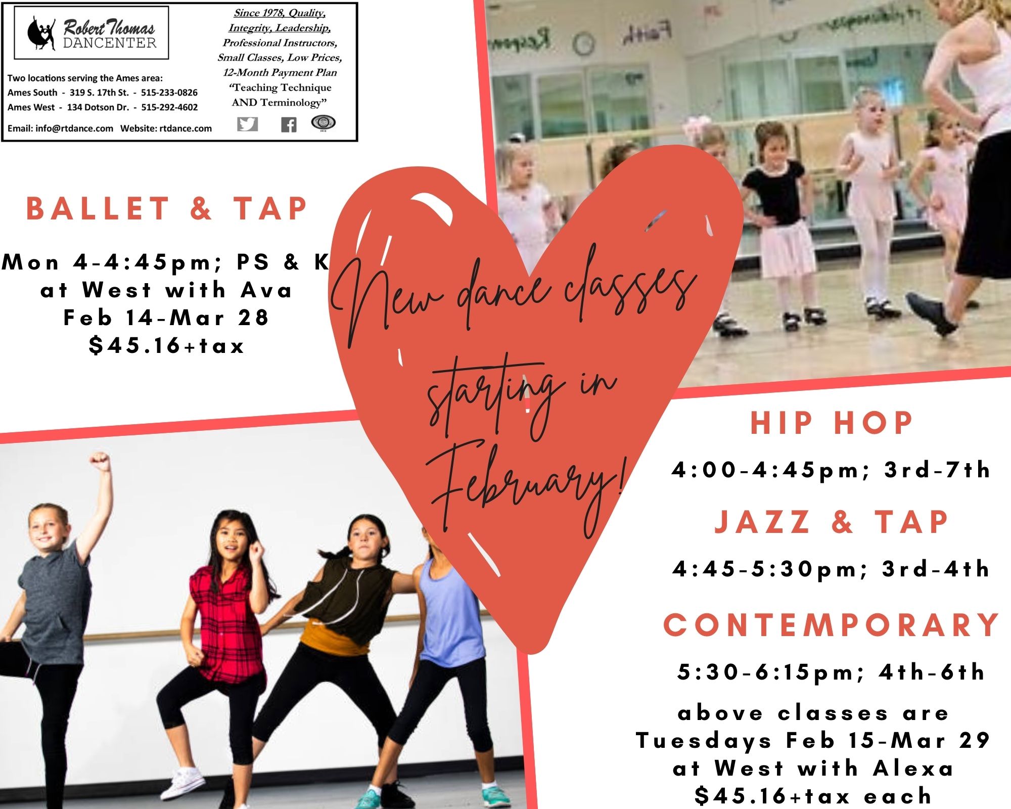 New February Classes 2022