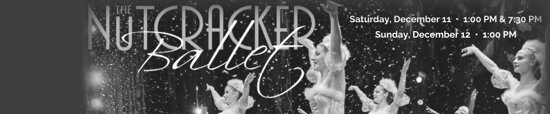 The nutcracker ballet header image