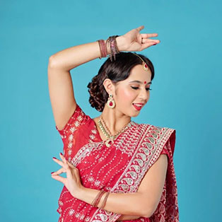 Indian woman dancer